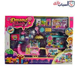 موتور وسپا با وسایل بستنی فروشی 3803
