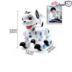 ربات اسباب بازی کنترلی سگ شارژی k10