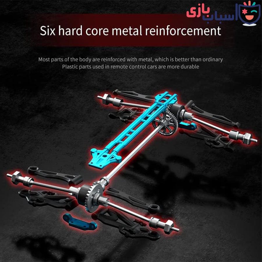 ماشین کنترلی آفرود شارژی سرعتی 848 - تصویر 4
