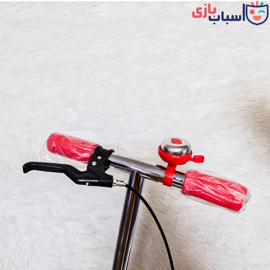 اسکوتر کودک فلزی چراغ دار و ترمز دار تاشو - تصویر 11